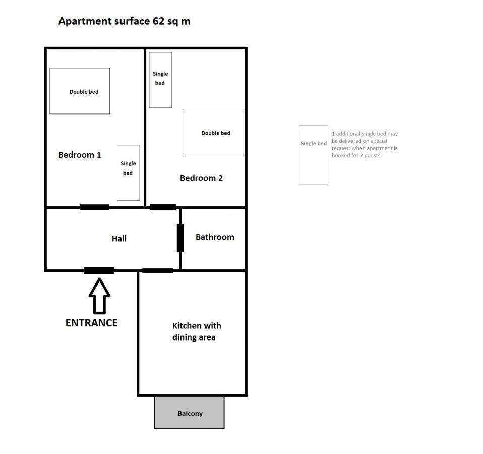 Green Yard Apartment Krowoderska Street كراكوفيا المظهر الخارجي الصورة