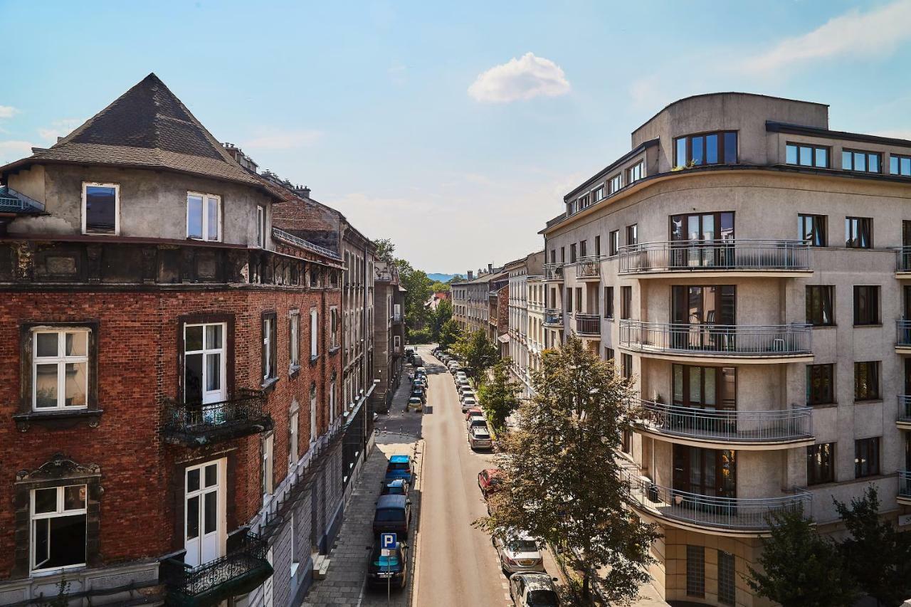 Green Yard Apartment Krowoderska Street كراكوفيا المظهر الخارجي الصورة